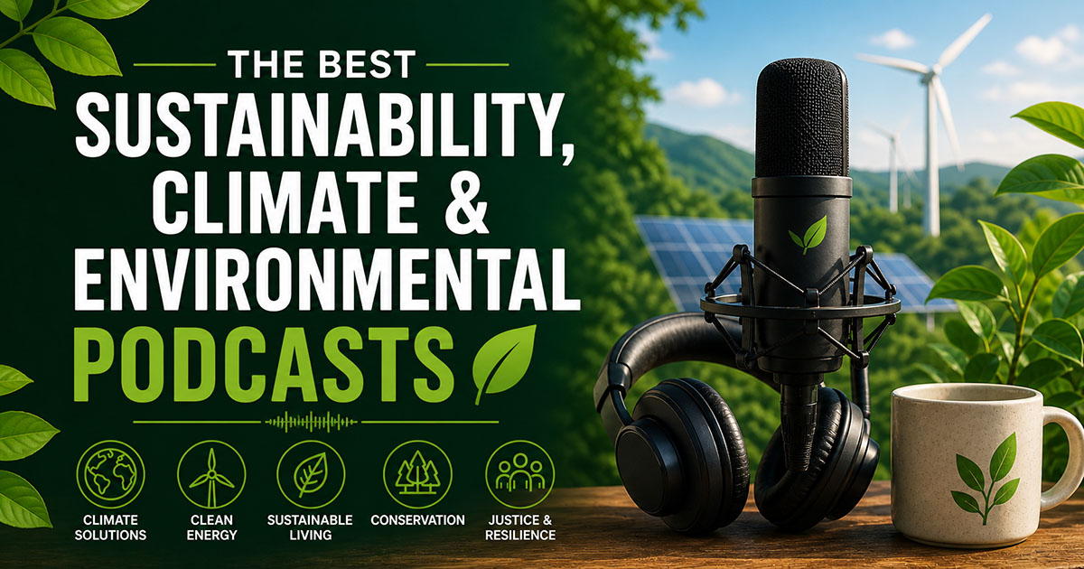 best Sustainability, Climate and Environmental podcasts