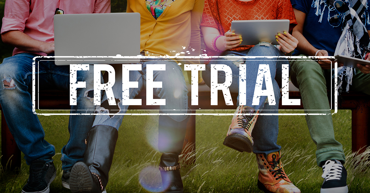 student trial and discount offers