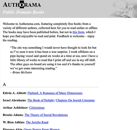 Authorama