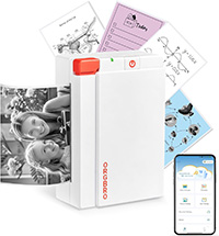 ORGBRO mini sticker printer