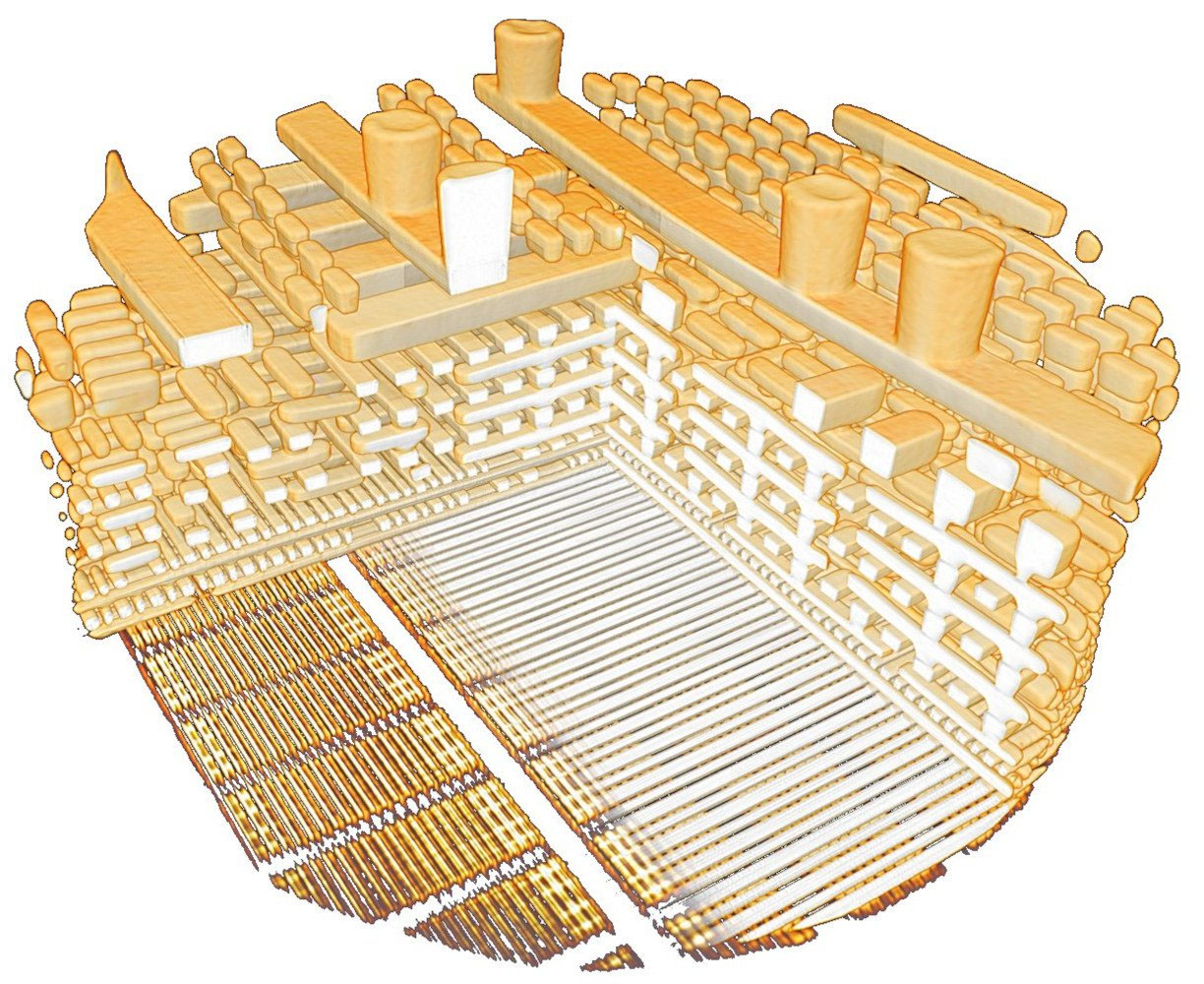 View inside a state-of-the-art computer chip