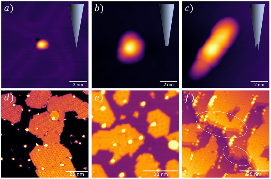 Scanbot uses tip imprints to predict image quality