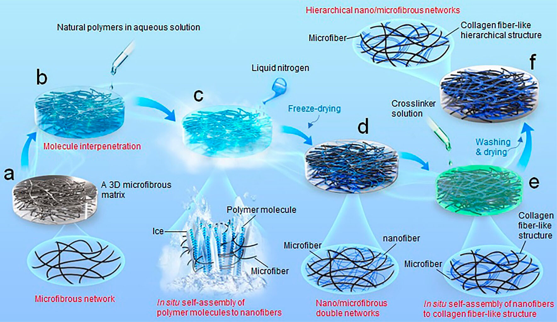 Engineering of Extracellular Matrix‐Like Biomaterials at Nano‐ and M